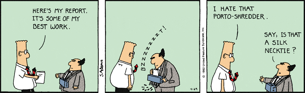 Dilbert Cartoon